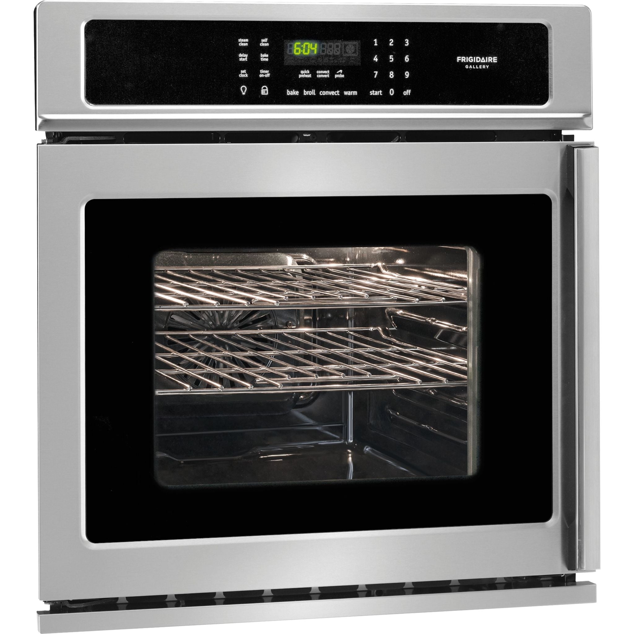 Frigidaire Gallery 27 Inch Easy Clean Wall Oven with Stainless Steel Finish (FGEW276SPF) - Perfect for Modern Kitchens, Baking, and Family Cooking