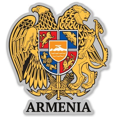 **Armenia Coat of Arms Keychain - Double-Sided Spinning Silver Chrome Keyring for National Pride & Patriotic Gifts | Perfect for Travel, Souvenirs & Key Accessories**