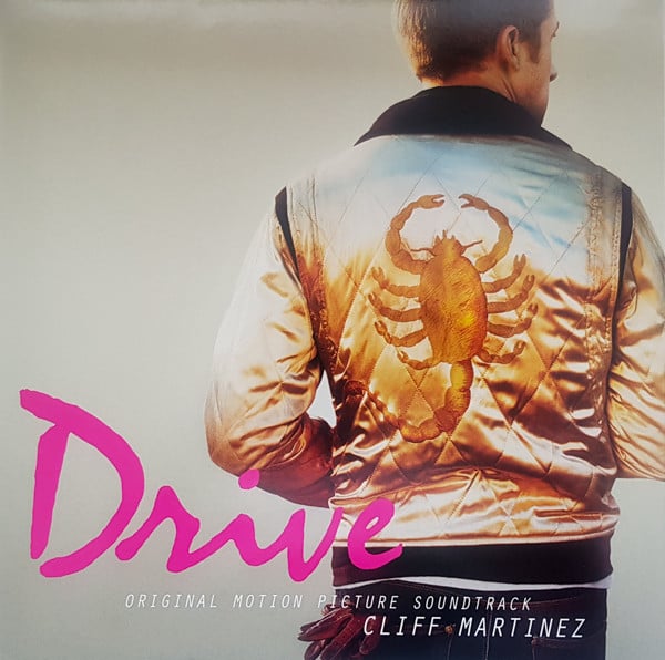 Drive Original Motion Picture Soundtrack by Cliff Martinez - Limited Edition 2xLP Vinyl Album with Collectible Pin (Near Mint Condition) - Perfect for Movie Lovers & Vinyl Collectors