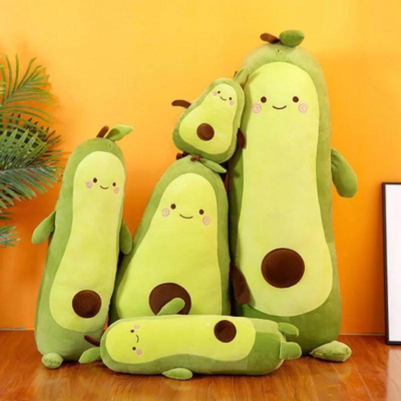 Cute Avocado Plush Toy - Soft & Huggable GuacGuys Stuffed Animal for Kids & Adults | Perfect for Gifts, Home Decor, and Stress Relief
