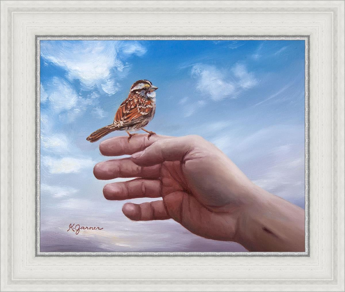 Every Sparrow is Known - Inspirational Christian Wall Art Decor for Home & Office - Perfect for Living Room, Bedroom, Church & Gift Giving