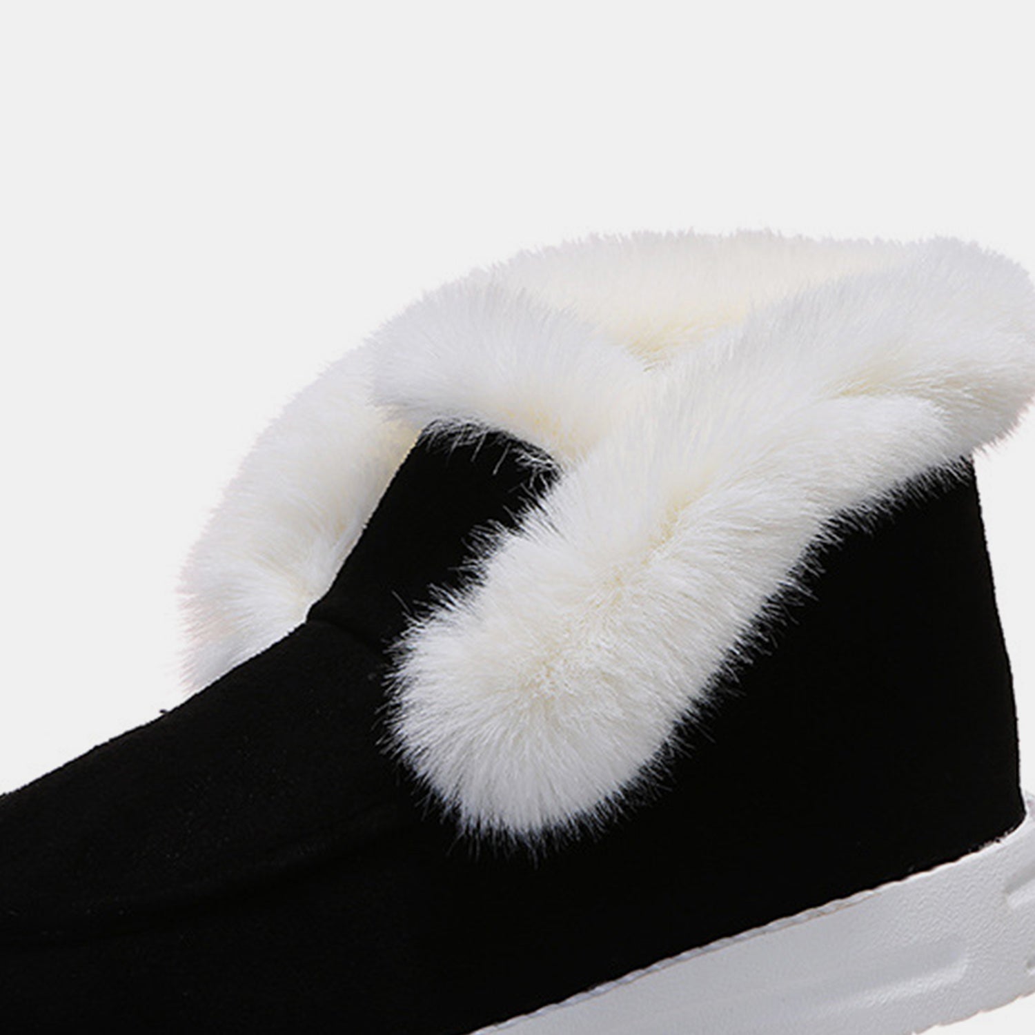 Warm Furry Suede Snow Boots for Women - Waterproof Winter Boots with Non-Slip Sole - Perfect for Snowy Days, Hiking & Outdoor Activities