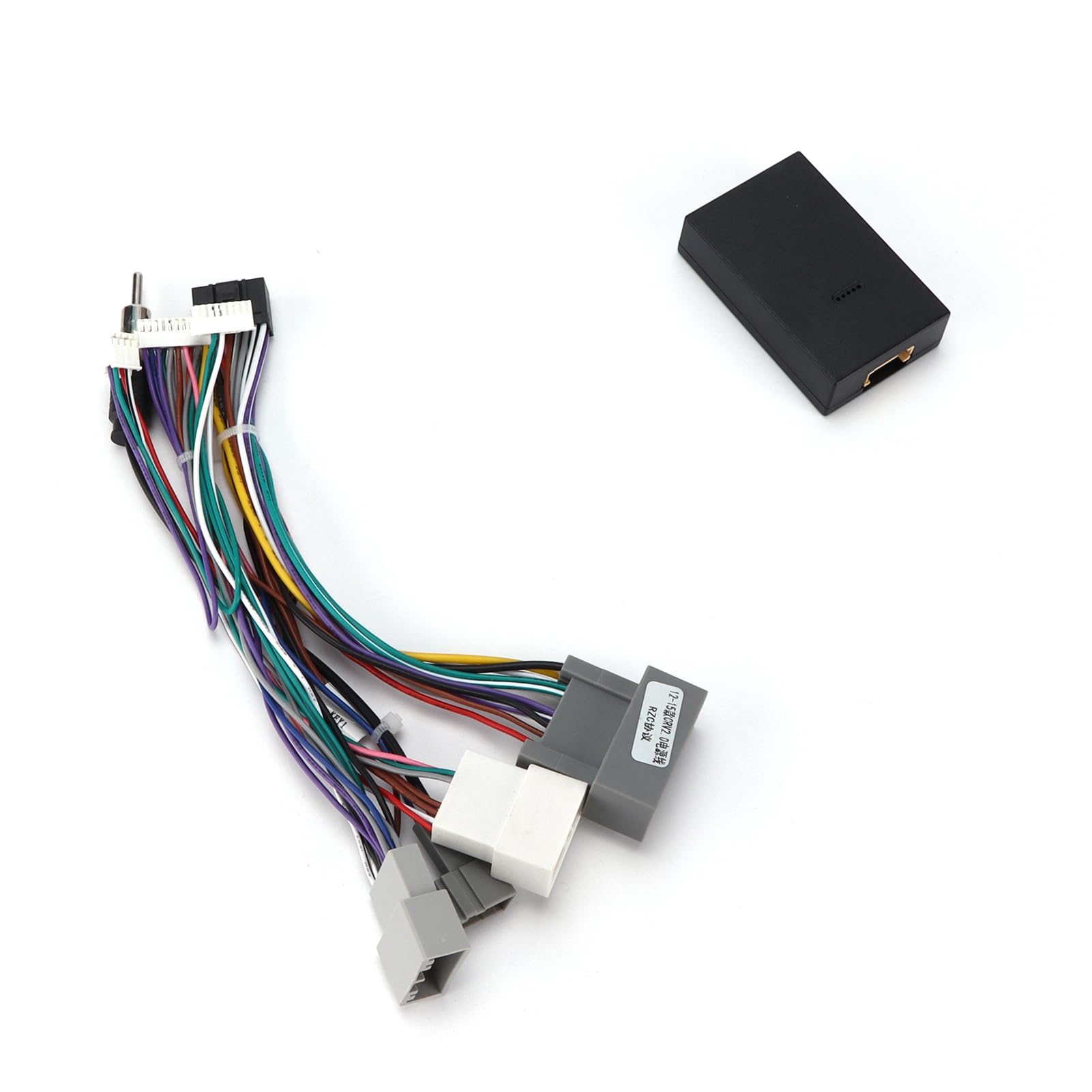 Aramox 16Pin ABS & Rubber Car Stereo Wiring Harness Adapter with CANBUS Box - Compatible with Honda CRV & Civic 2012-2015 | Audio Power Connector for Easy Radio Installation & Aftermarket Head Unit Upgrade