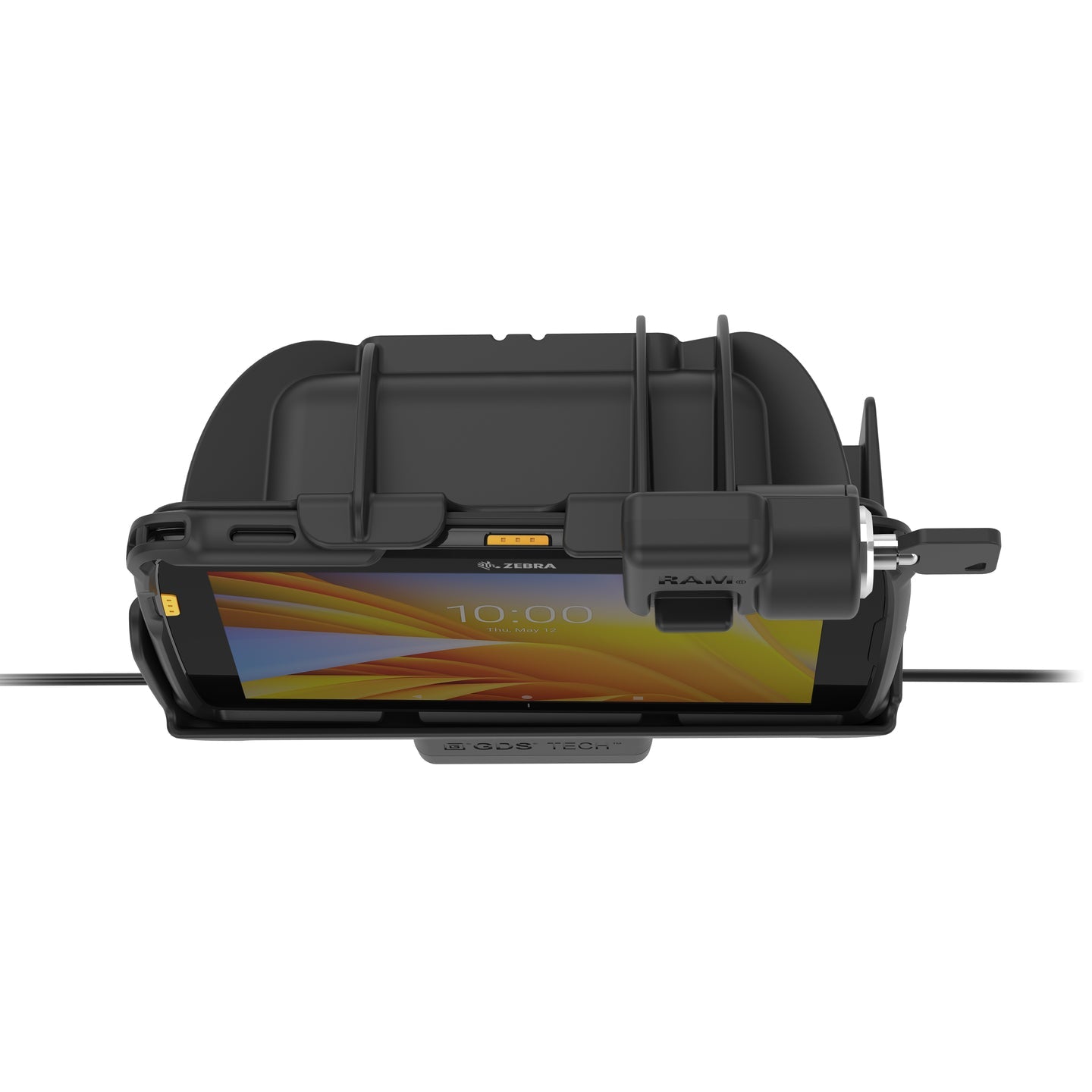 RAM® Tough Dock™ Power + Data Locking Dock for Zebra ET4x 8 Tablet - Secure Charging & Data Sync Station for Retail, Warehouse & Industrial Use (RAM HOL ZE20PDKLU)