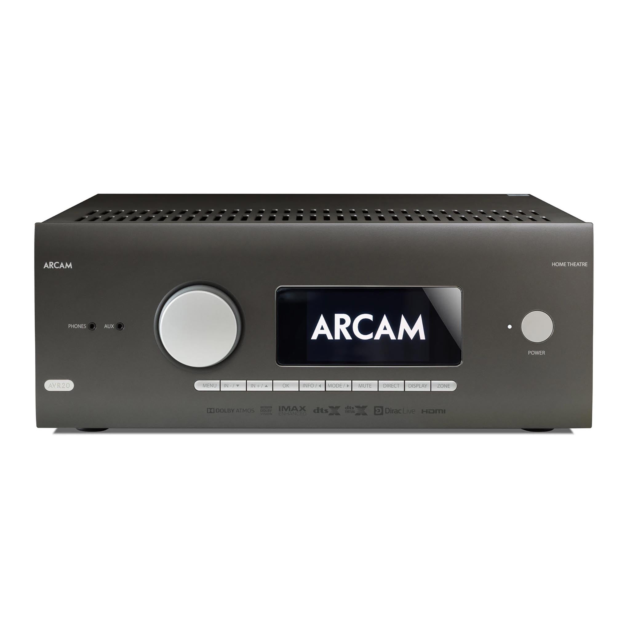 Arcam AVR20 7.2 Channel AV Receiver - High-End Home Theater Audio System for Movies, Music & Gaming