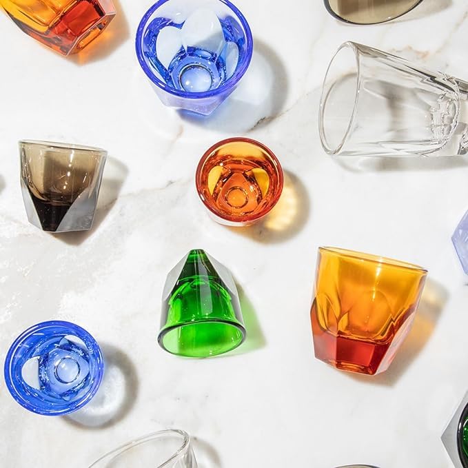 notNeutral Vero Glass Clear - Set of 6 (4.25 oz Each) - Elegant Glassware for Cocktails, Juice & Beverages - Perfect for Home Bars, Restaurants & Parties