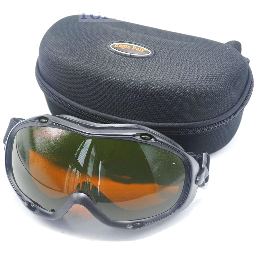 High OD5+ Laser Safety Goggles - CE Certified 190nm-540nm & 800nm-1700nm Protection (Includes 1064nm & 532nm) - Ideal for Laser Cutting, Welding, Medical & Laboratory Use