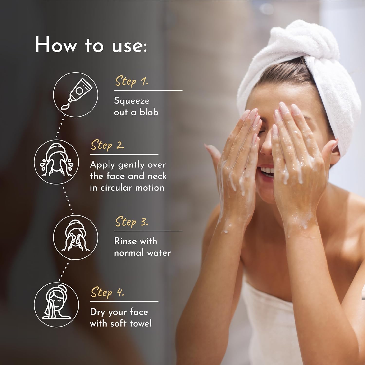 Organic Moringa Face Wash for Women & Men - Oil Control & Sebum Balancing Cleanser - 100ml - Gentle Daily Cleansing for Acne-Prone & Oily Skin - Perfect for Morning & Night Skincare Routine