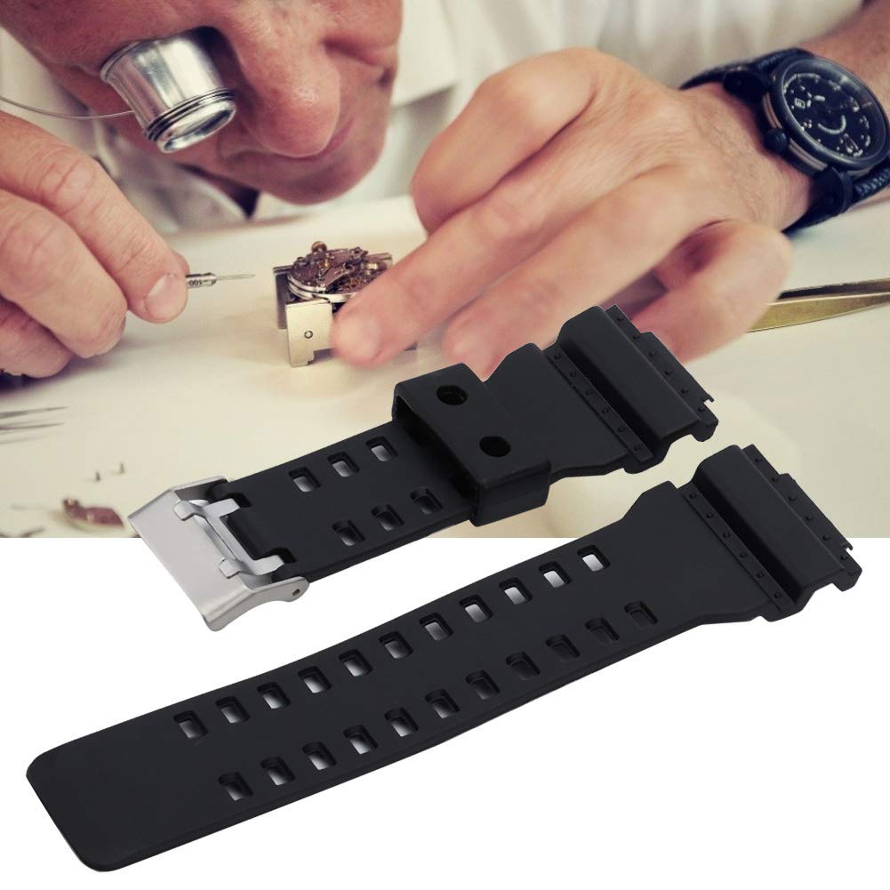Premium Silicone Watch Strap - Adjustable Soft Durable Replacement Band for Men & Women | DIY Watch Accessories | Perfect for Sports, Work & Everyday Wear