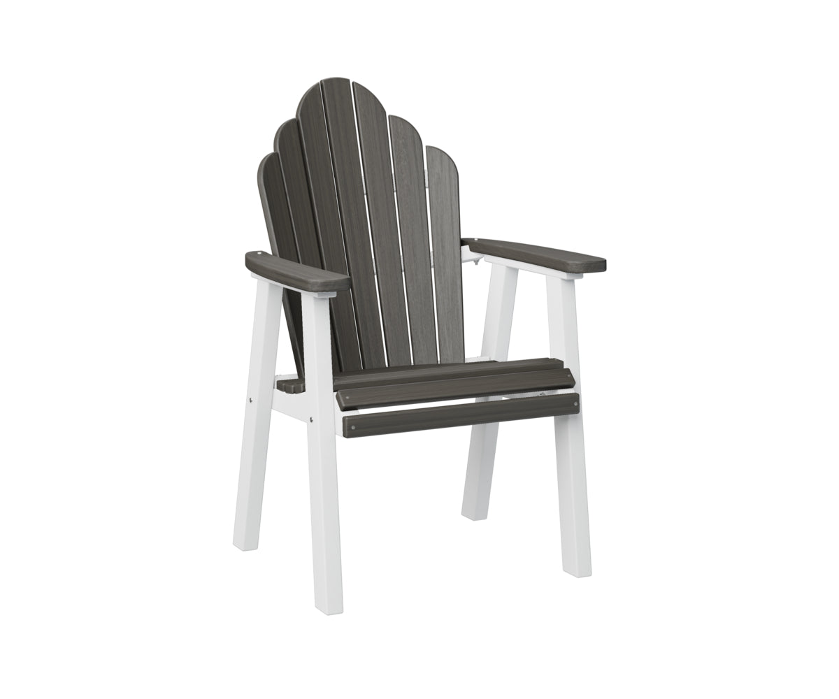 Berlin Gardens Cozi Back Dining Chair - Comfortable Patio & Outdoor Dining Chair for Garden, Deck, and Restaurant Use
