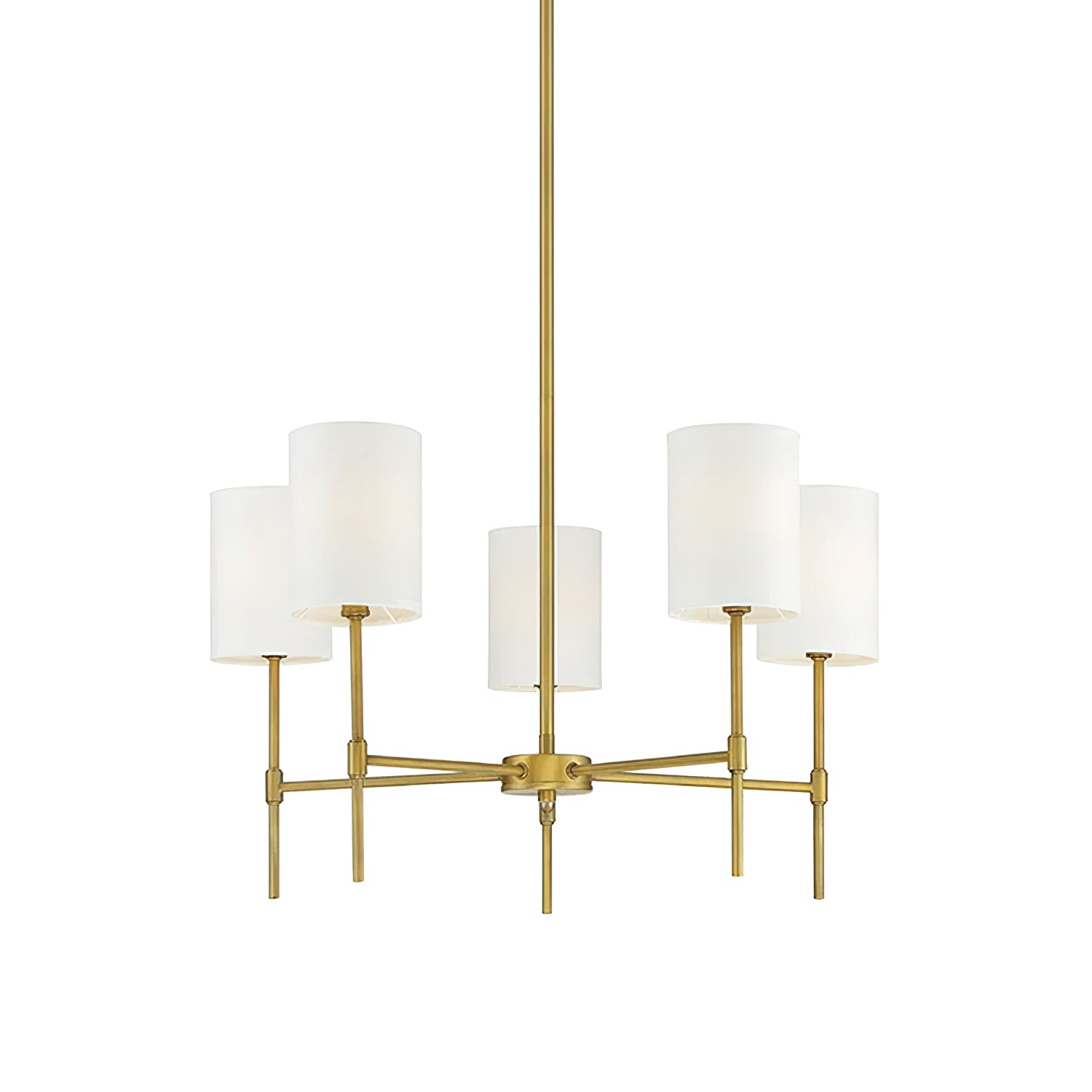 Camila Crystal Chandelier - Elegant Modern Ceiling Light Fixture for Dining Room, Living Room & Bedroom | Perfect for Home Decor & Wedding Events