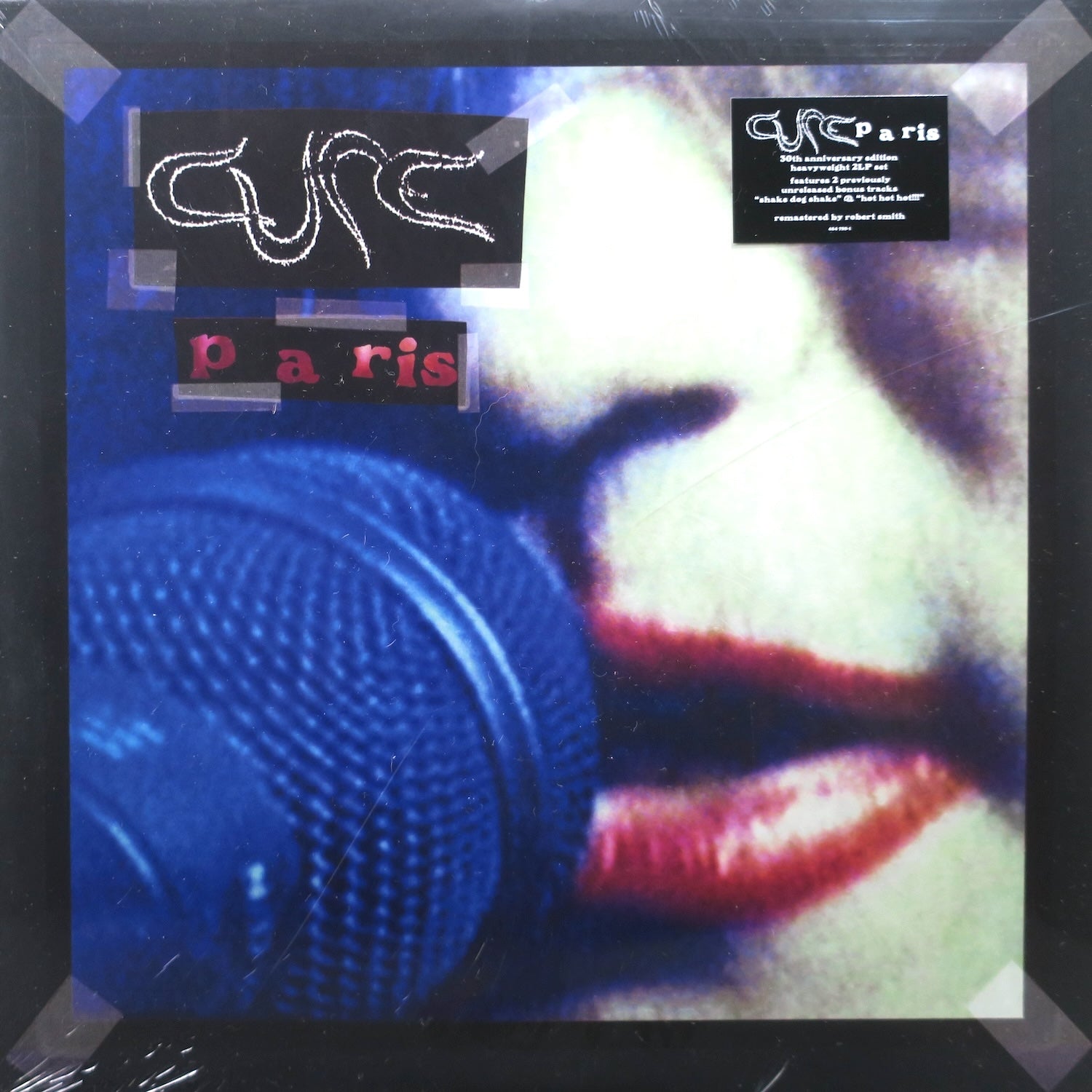 CURE 'Paris' (Live) Remastered Vinyl 2LP Record - Limited Edition Live Concert Album for Music Collectors & Vinyl Enthusiasts - Perfect for Home Listening, Gifts & Music Room Decor