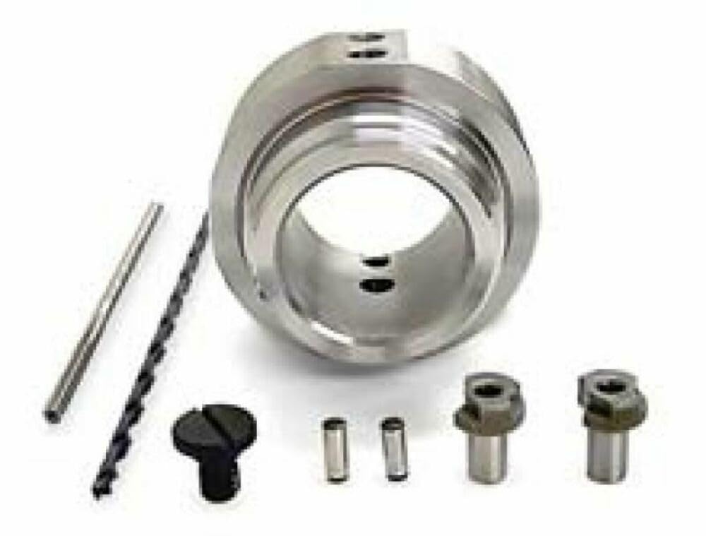 ATI PERFORMANCE 918993 Crank Pin Drill Fixture Kit - Black Oxide for Engine Rebuilding & Performance Upgrades | Professional Automotive Tool for Mechanics & DIY Enthusiasts