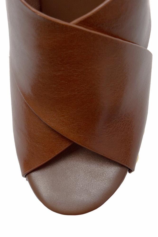 Jeffrey Campbell Women's Fiddle Standard Brown Leather Boots - Stylish & Comfortable Ankle Boots for Casual Outfits, Work & Fall Fashion