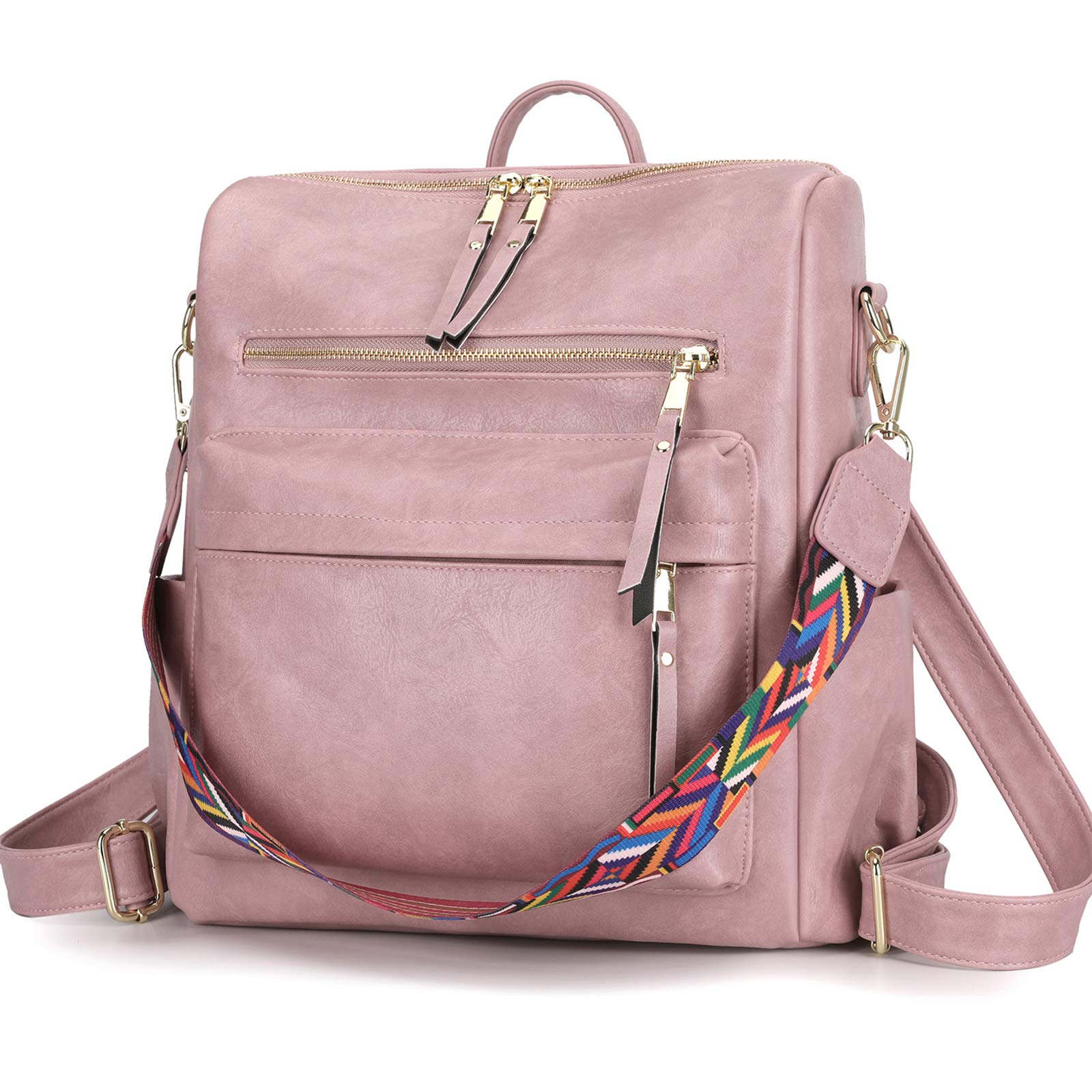 Stylish Women's Convertible Backpack Purse - Multipurpose Fashion Handbag for Shoulder Carry & Travel | Perfect for Work, School & Weekend Adventures
