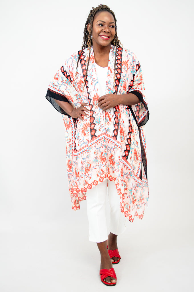 Darcy Women's Fashion One Size Floral Print Wrap Dress - Perfect for Summer Outings, Beach Vacations, and Casual Parties