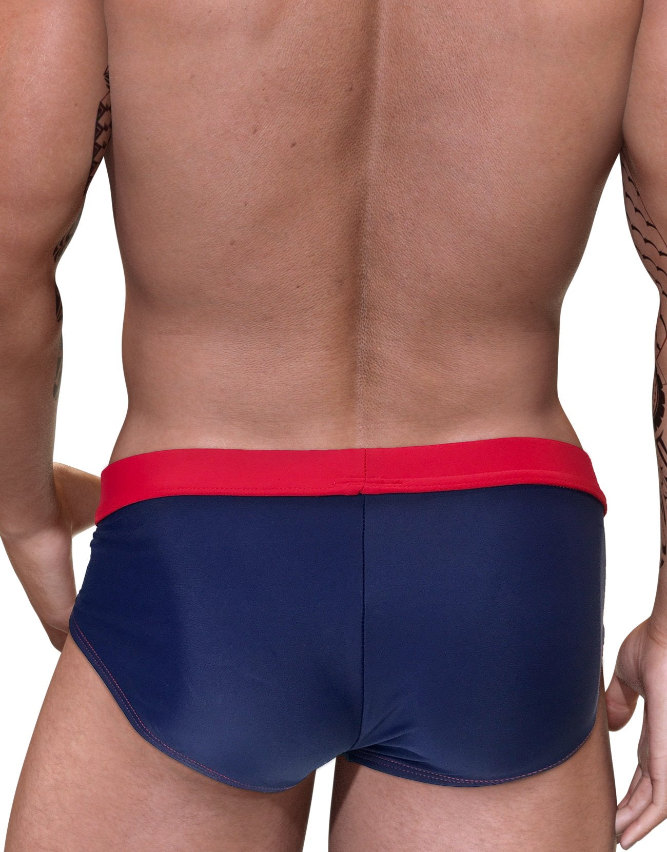 Wildmant Moby Big Boy Pouch Swim Trunks - Quick Dry Men's Swimwear with Pouch Support for Beach, Pool & Water Sports