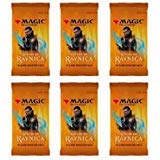 Magic The Gathering MTG Guilds Of Ravnica Booster Packs - 6 Pack Bundle for Trading Card Game Enthusiasts | Perfect for Draft Tournaments & Collectors