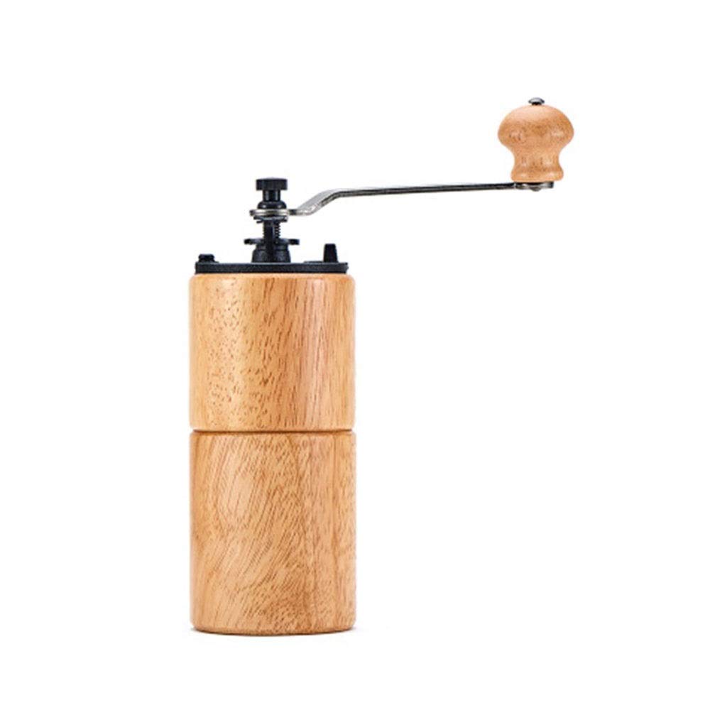 Premium Manual Coffee Grinder - Adjustable Stainless Steel Hand Crank Coffee Bean Mill for Espresso, French Press & Pour Over | Portable & Compact for Camping, Travel, Home & Office Use | Grinds Coffee Beans, Tea Leaves, Herbs & Spices
