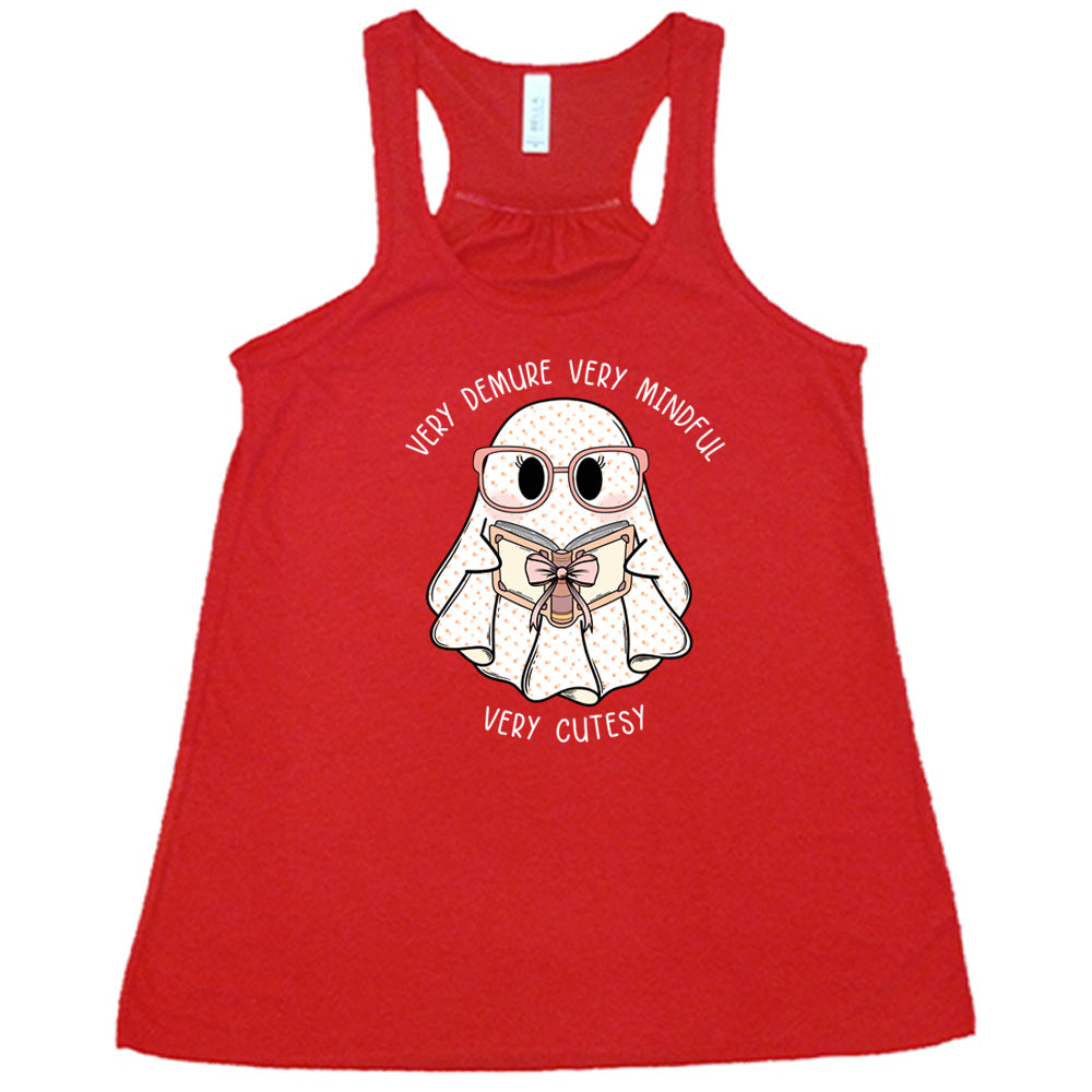 Demure Ghost Shirt - Stylish Halloween T-Shirt for Women & Men | Perfect for Costume Parties, Spooky Events & Casual Wear