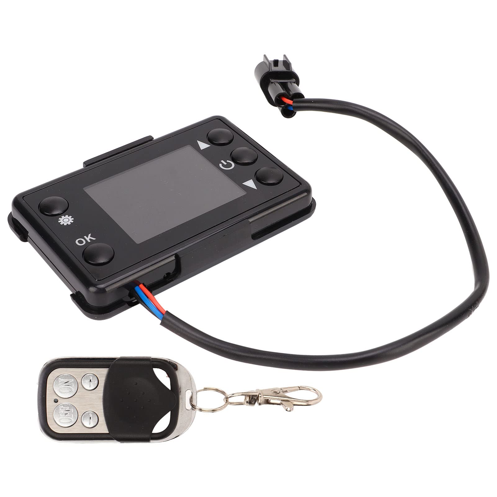 Car Parking Heater Remote Controller Set - LCD Monitor for Trucks & Boats