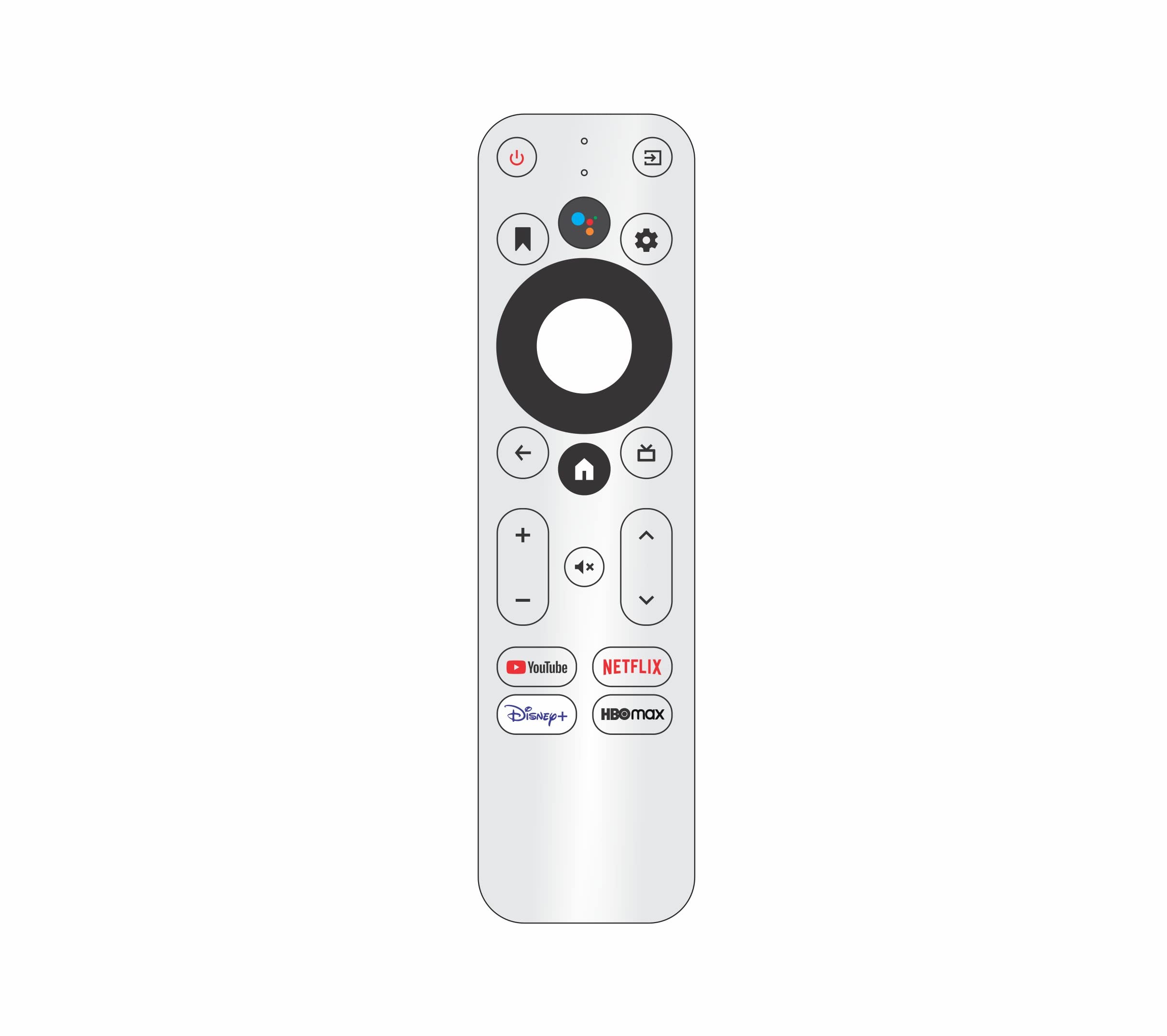 ACEMAX Voice Remote Control for onn Android TV & Google TV 4K Streaming Box - Compatible with Roku, Fire Stick & Smart TVs | Perfect for Streaming Movies, Gaming & Smart Home Control