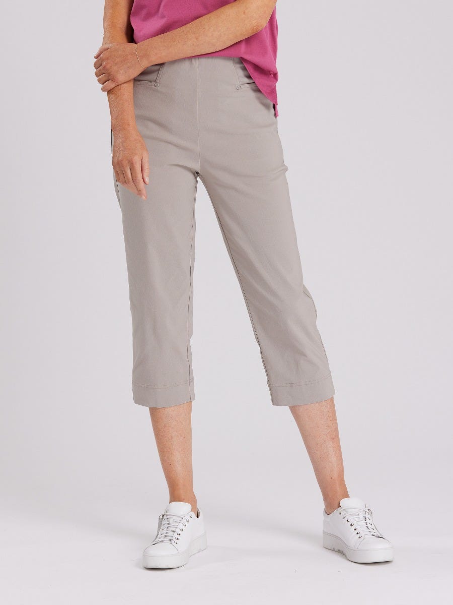 Liberty 3/4 Length Pants for Women - Comfortable Stretch Yoga Pants with High Waist - Perfect for Workout, Yoga, Running & Lounge Wear