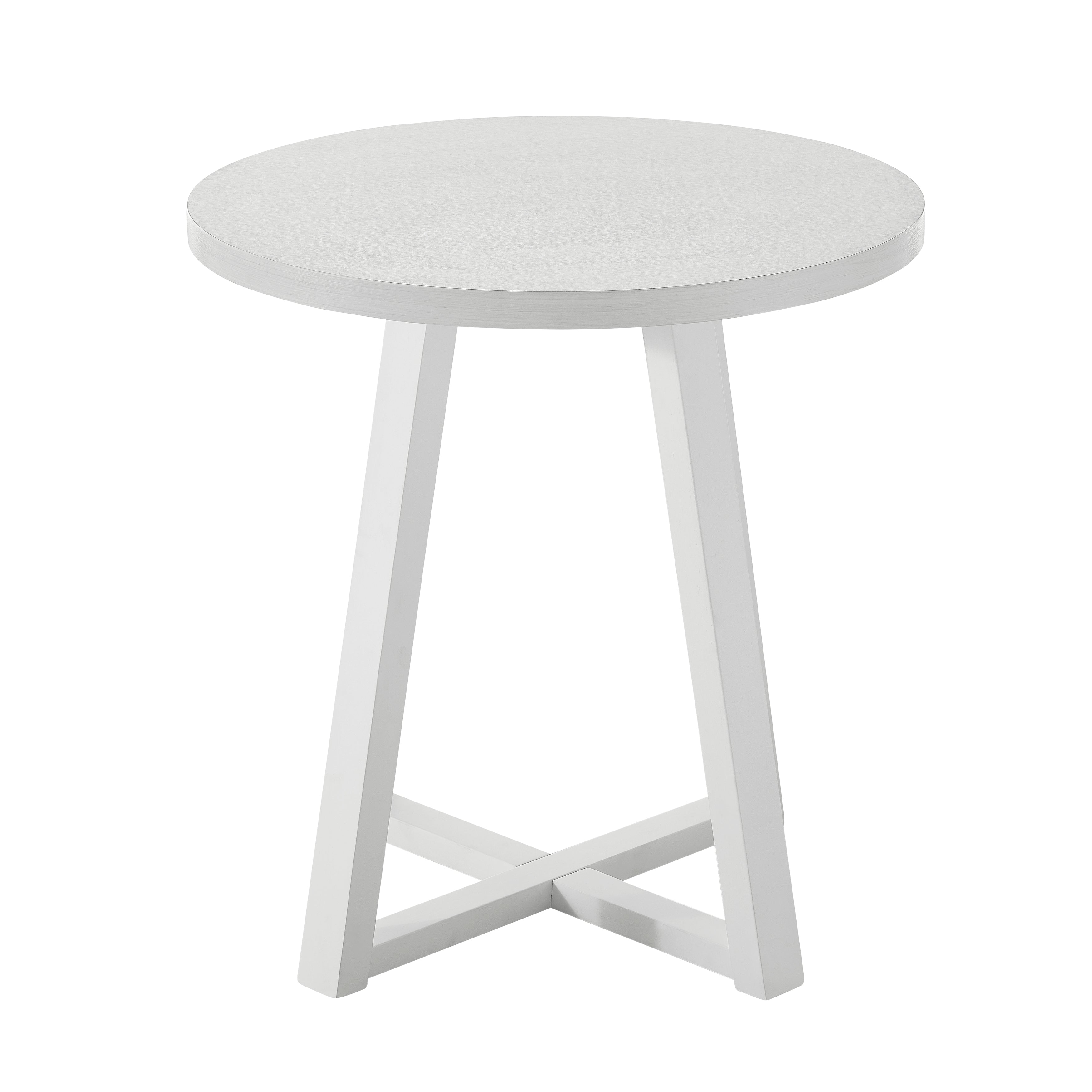 Modern Harmony Wood Oval End Table - Roundhill Furniture - Stylish & Functional Living Room Accent Table for Home Decor