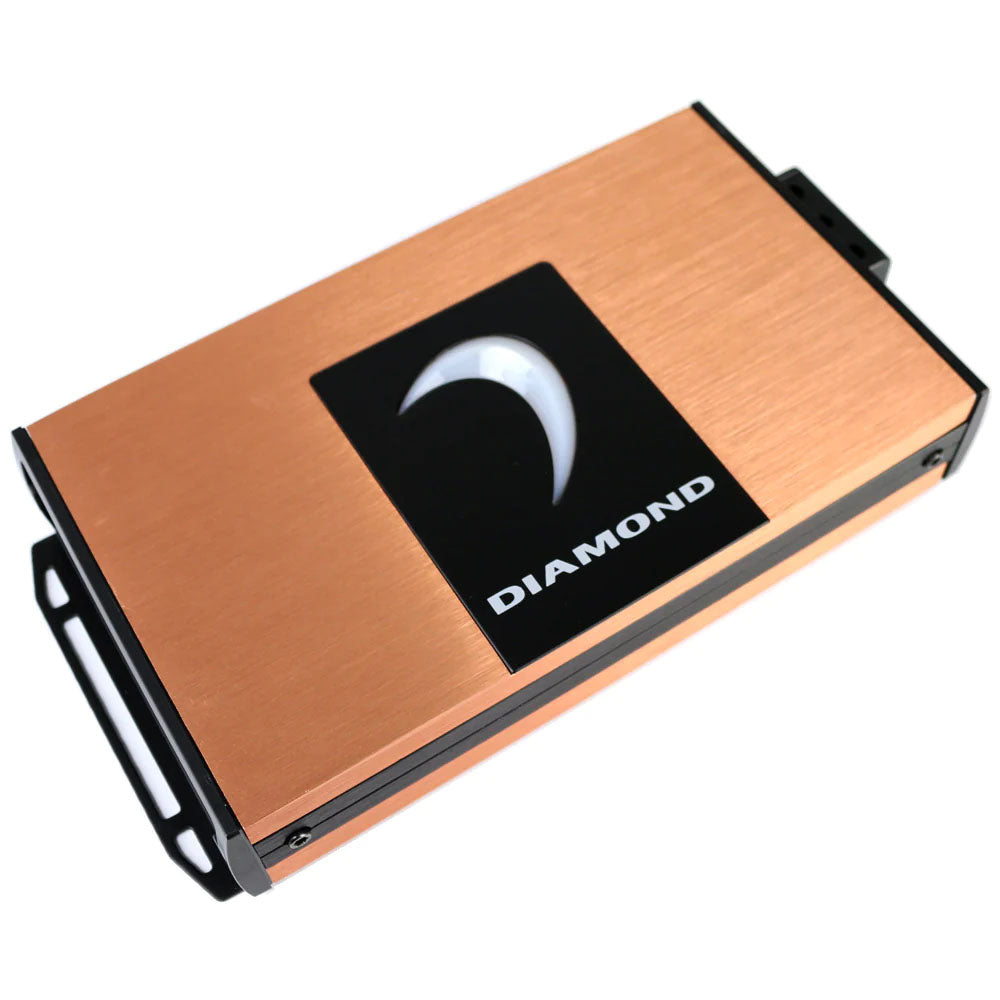 Refurbished Diamond Audio MICRO1V2 500W RMS Monoblock Class D Car Amplifier - High Power Full Range Audio for Cars, Trucks & SUVs - Perfect for Bass Boost & Sound System Upgrades