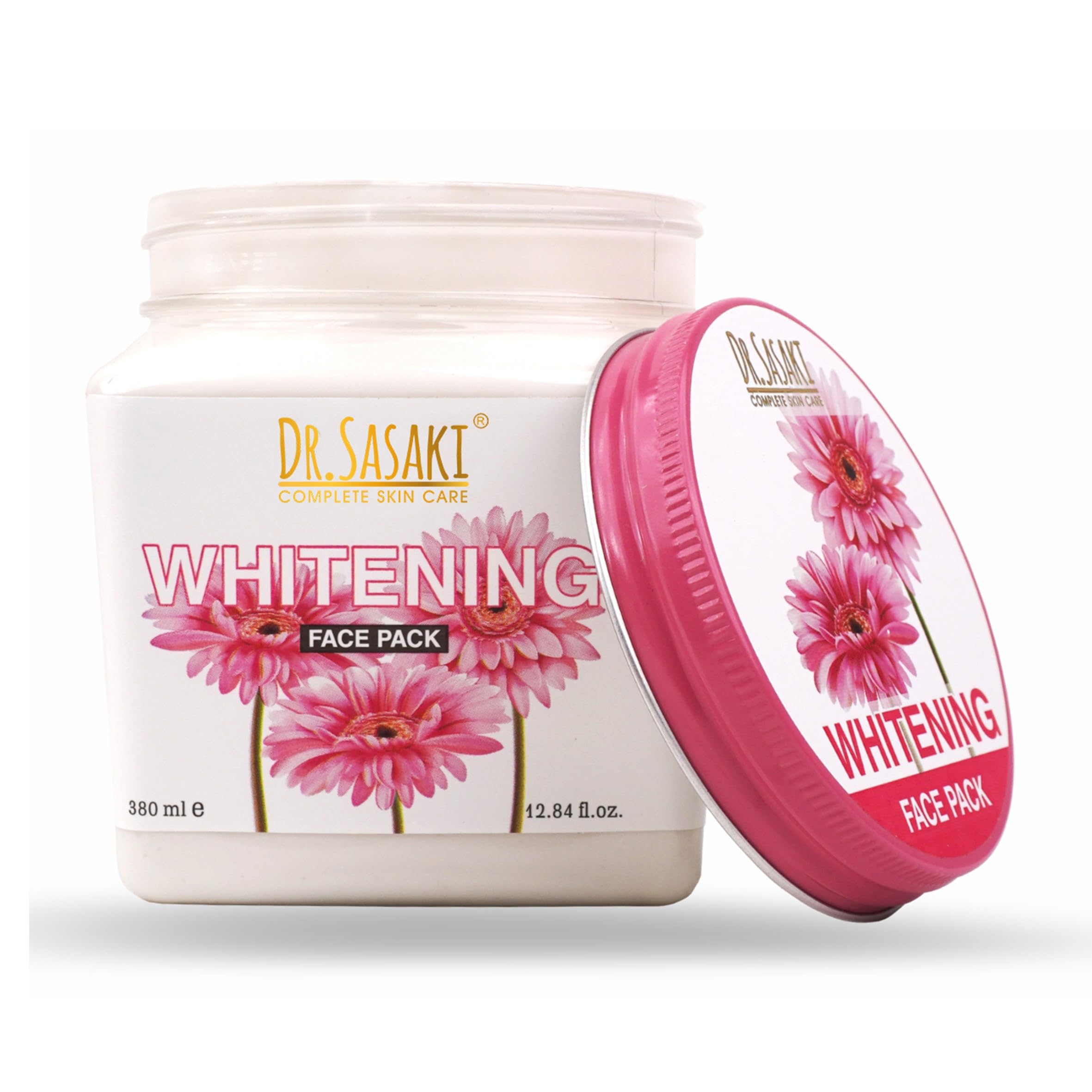 Dr. Sasaki Skin Whitening Face Mask for Women & Men - Brightening Treatment for Acne, Dark Spots & Pigmentation | Natural Skin Tone Balancing | 1 Pack | Perfect for Daily Skincare Routine & Special Occasion Prep