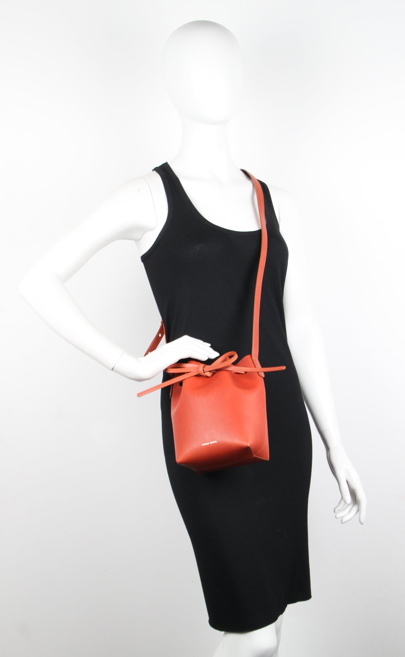 Mini Bucket Bag - Genuine Vegetable Tanned Leather Handbag (Brady/Avion Style) - Perfect for Everyday Use, Travel & Shopping