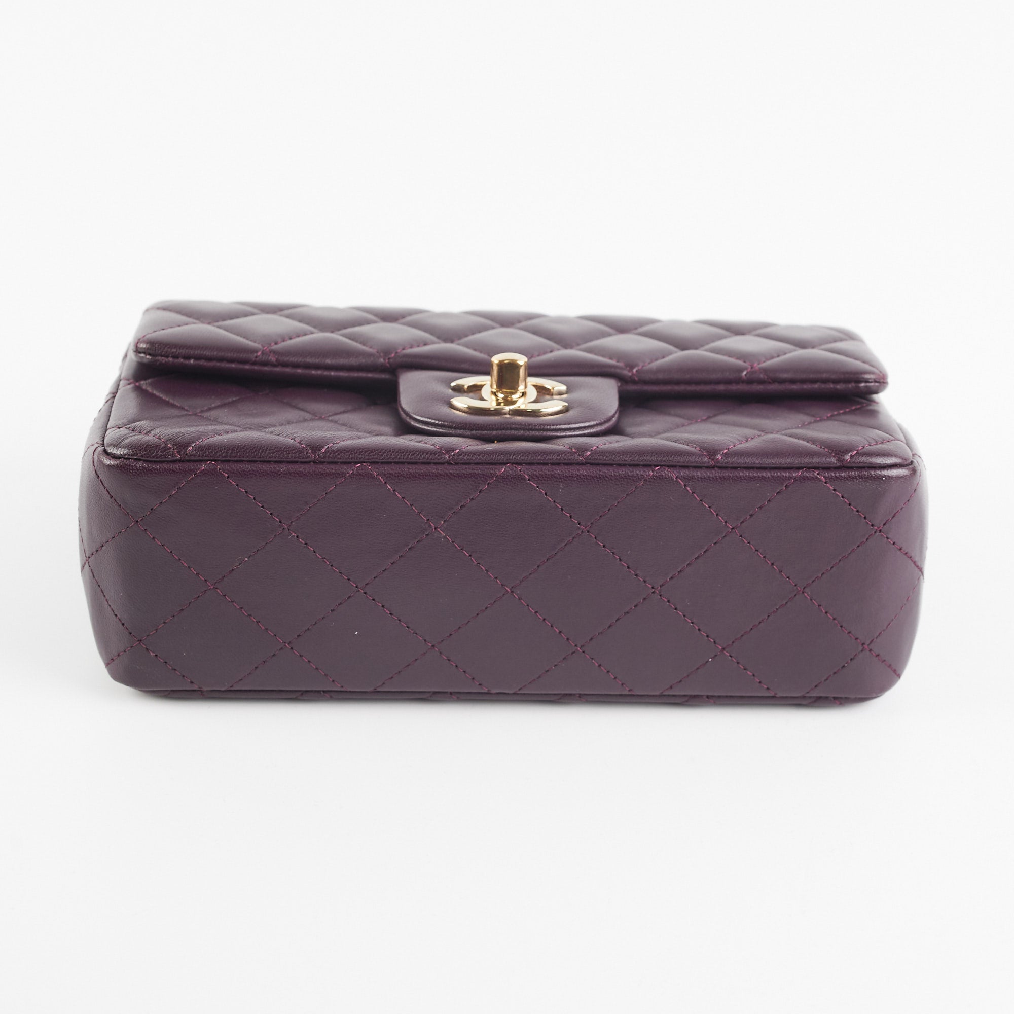 Chanel Mini Rectangular Flap Bag in Purple - Luxury Crossbody Purse for Women, Perfect for Evening Parties & Date Nights