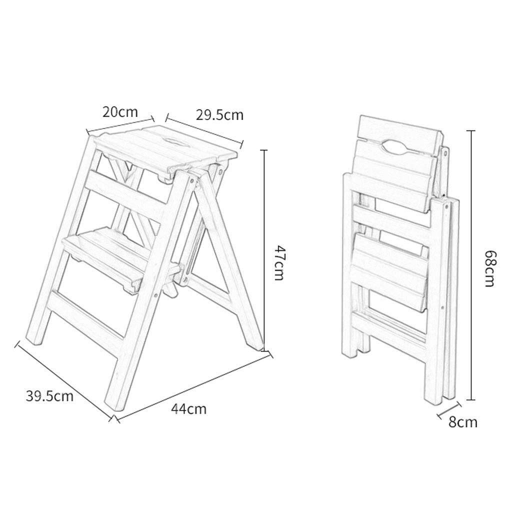 LUDIST 2-Step Multifunctional Indoor Climbing Stool - Portable Shoe Bench, Flower Stand, Wide Pedal Shelf, Ladder Chair - Perfect for Home, Office, and Kids' Play Area