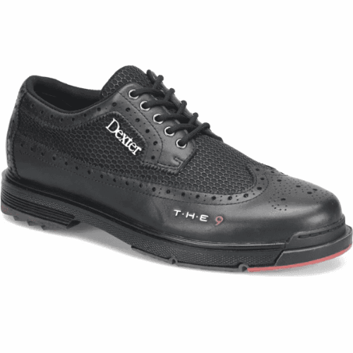 Dexter Men's THE 9 WT Black Bowling Shoes - Professional Comfort for League Play & Tournament Bowling