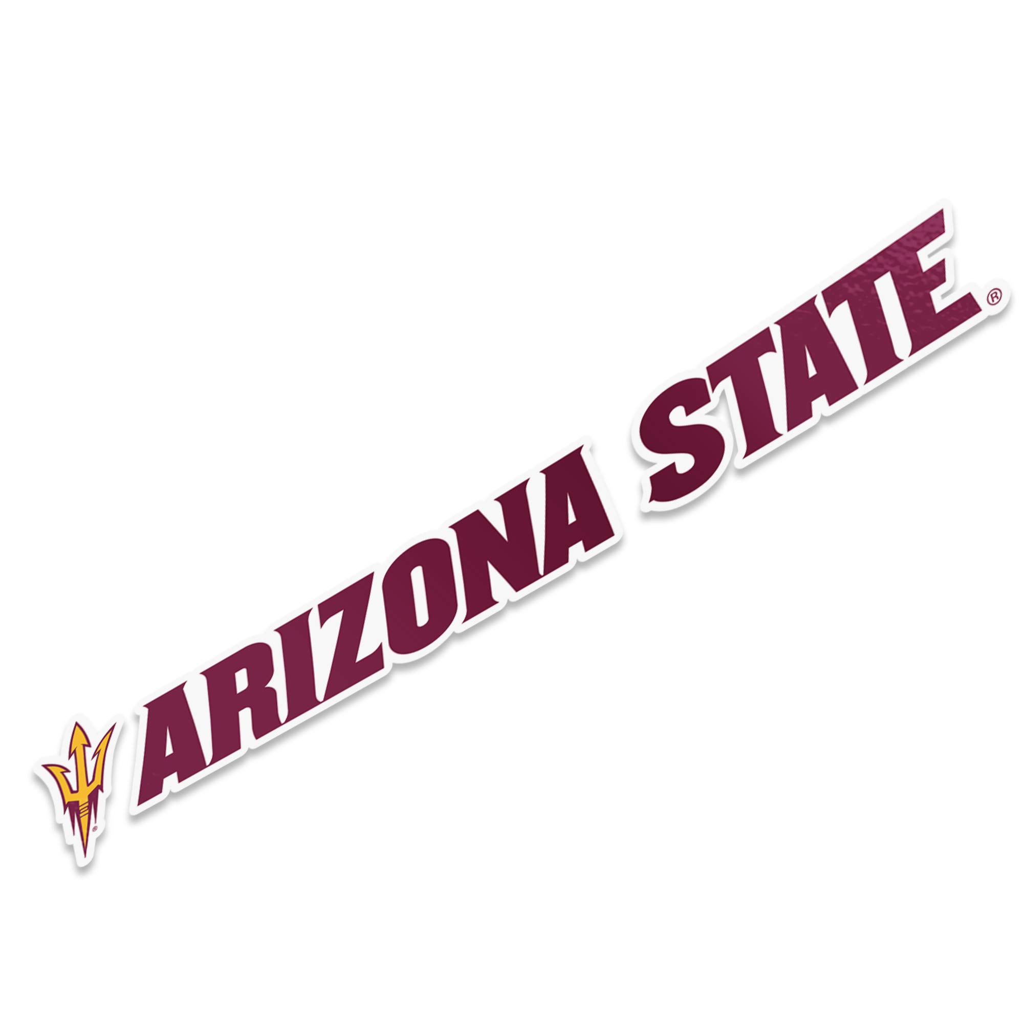 ASU Sun Devils Desert Cactus Vinyl Decal Sticker (8 Inch) - Arizona State University Logo for Laptop, Water Bottle, Car, Scrapbook - Perfect for School Spirit, College Decor & Fan Gifts