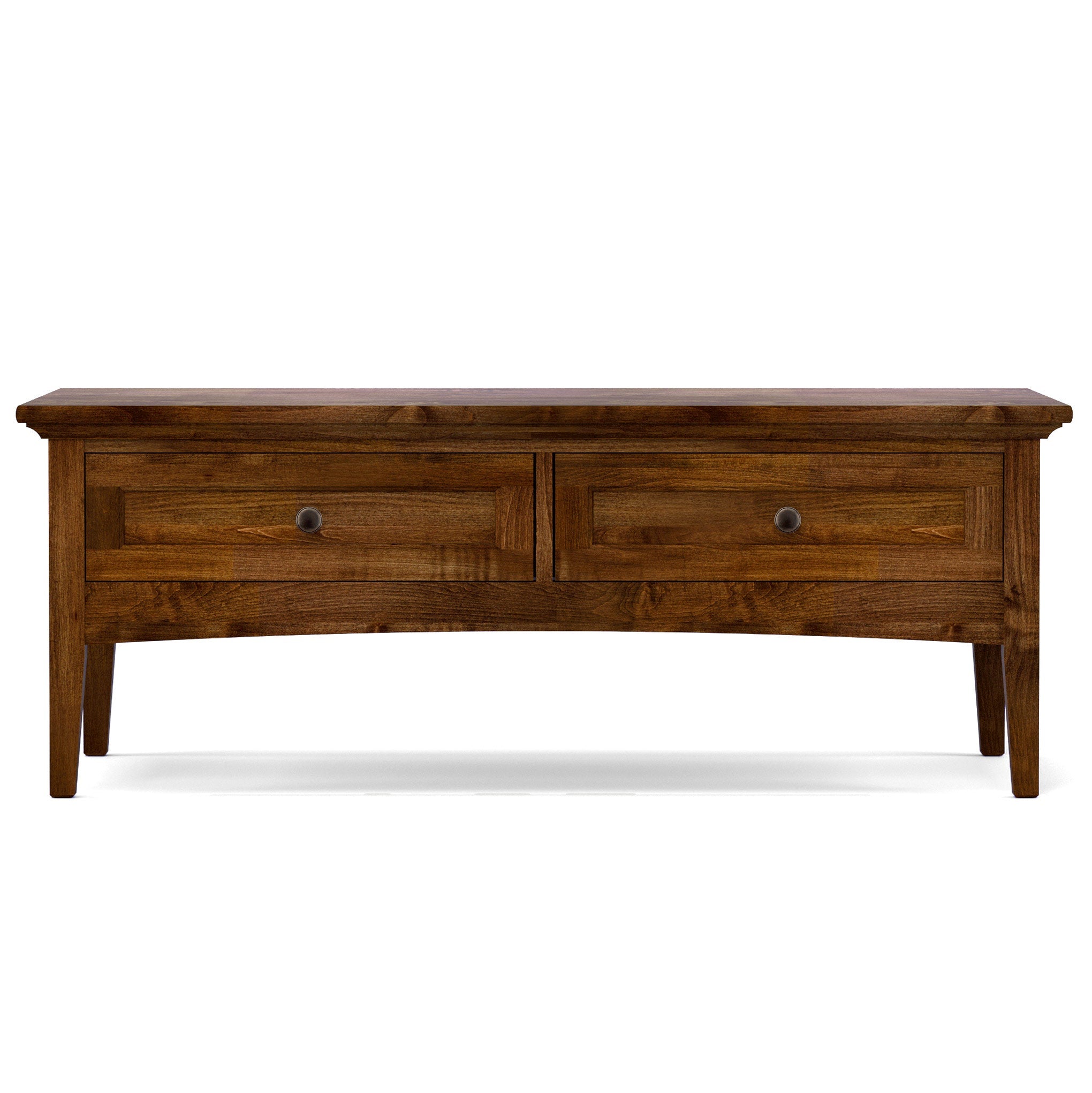 Modern Reversible Rectangle Coffee Table with Storage Shelf - Stylish Living Room Furniture for Small Spaces, Home Decor, and Entertainment Areas