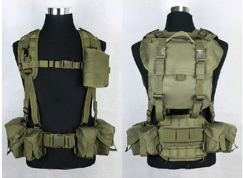 Russian Army Style Tactical AK Vest Chest Rig Replica - Military Tactical Gear for Airsoft, Paintball & Outdoor Adventures