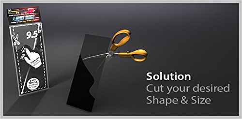 LightDims Original Strength Light Dimming Sheets - Customizable Medium Size for Alarm Clocks, Electronics & Appliances | Reduces Light by 50-80% | Minimal Packaging | Perfect for Bedrooms, Offices & Nighttime Use
