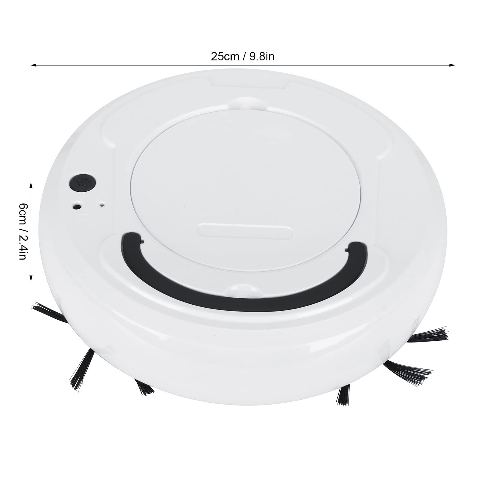 Smart Robot Vacuum and Mop Combo with Large Water Tank & Dustbin - Ultra-Slim Design for Hard Floors, Carpets & Pet Hair | Perfect for Home Cleaning, Office Spaces & Pet Owners