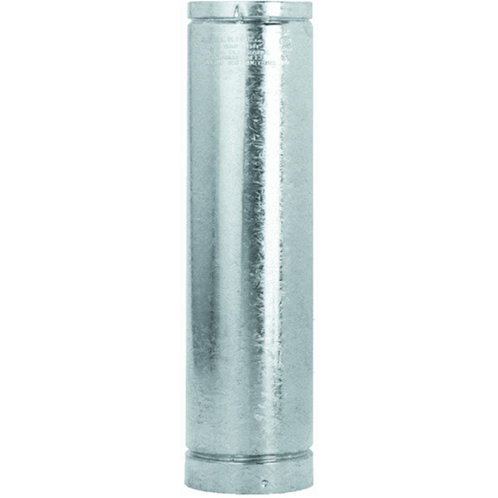 SELKIRK Corp 243024 3x24 Pellet Stove Pipe - High Efficiency Stainless Steel Vent Pipe for Wood Pellet Stoves - Perfect for Home Heating & Outdoor Use
