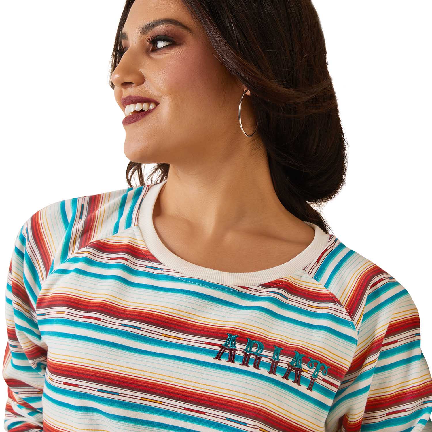 Ariat Women's R.E.A.L. Rosa Serape Sweatshirt - Western Style Pullover for Casual Wear & Outdoor Activities