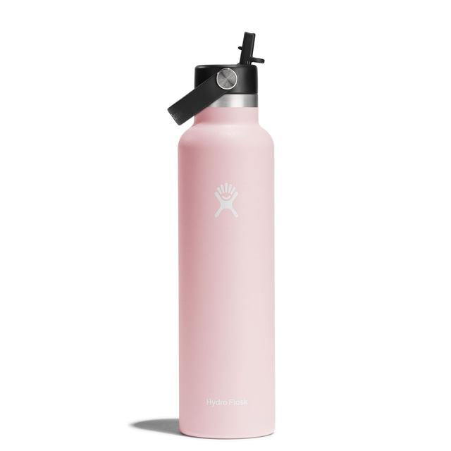 24 oz Standard Mouth Water Bottle - BPA Free, Leak Proof, Durable Stainless Steel for Gym, Hiking & Everyday Use
