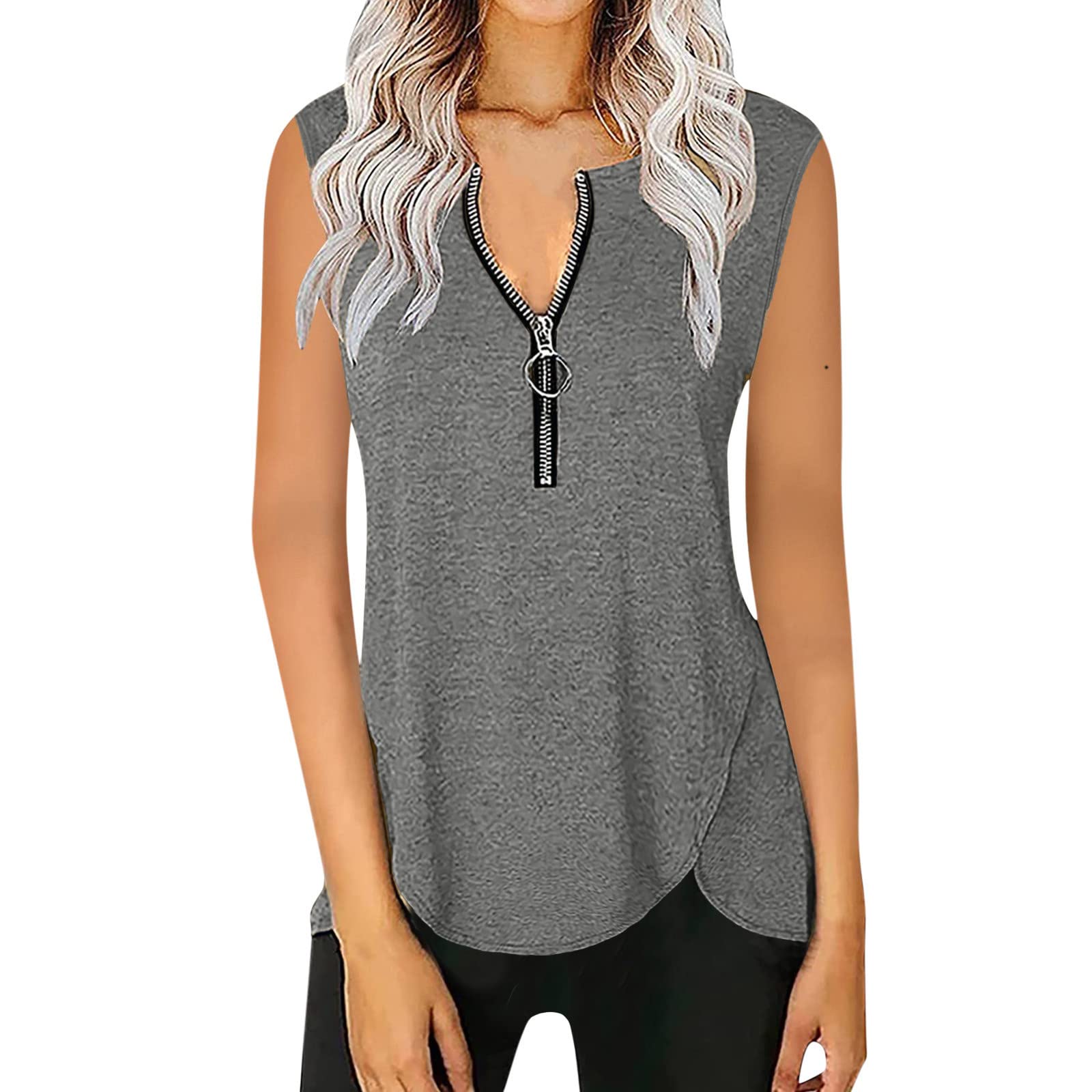 Women's Loose Fit Lace Trim Cami Tank Top - Breathable White Office Blouse for Work & Casual Wear | Perfect for Summer, Layering & Business Attire