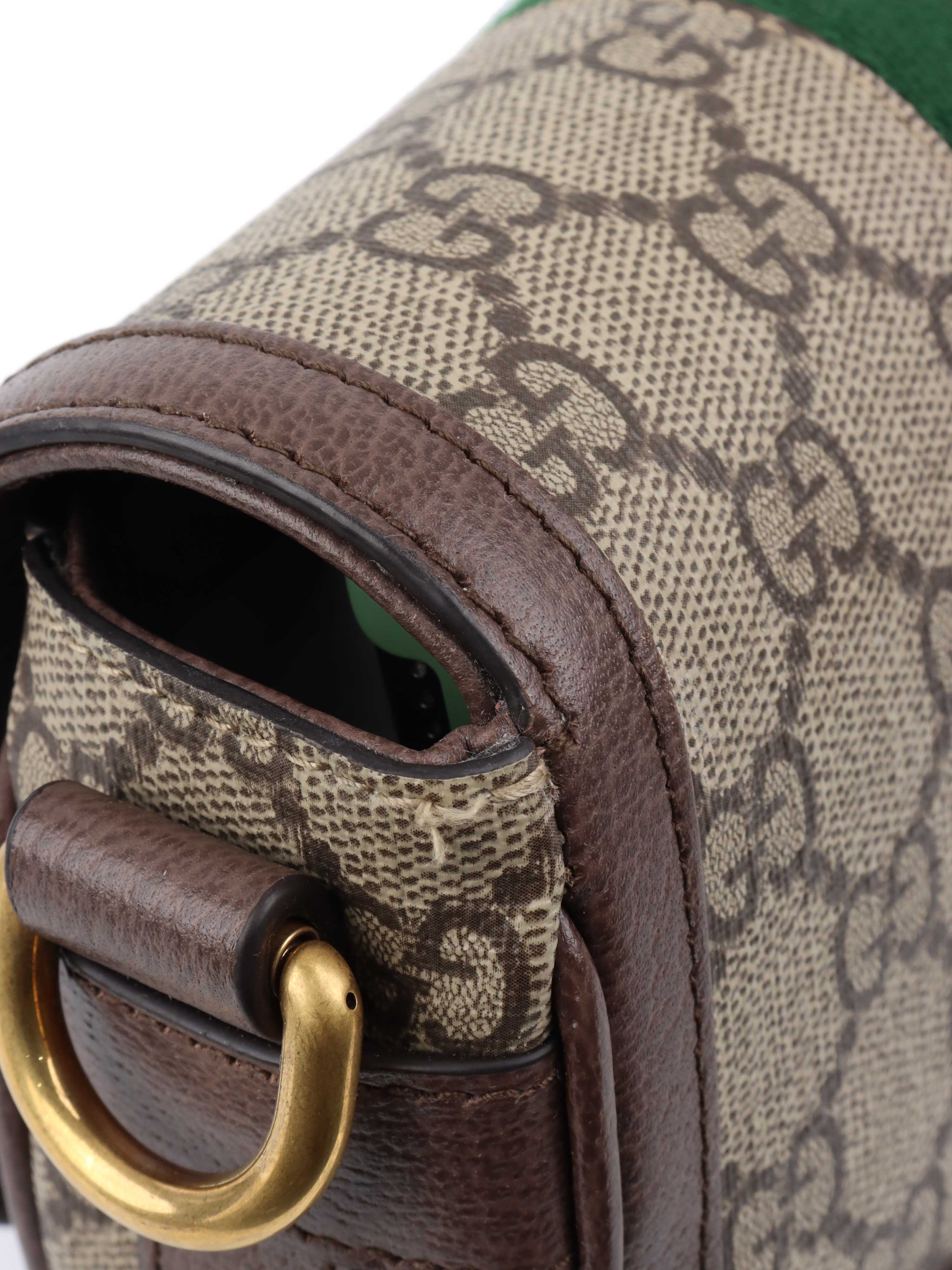 Gucci Ophidia Super Mini Shoulder Bag for Women | GG Canvas & Leather Crossbody Purse | Perfect for Date Night, Travel & Everyday Use
