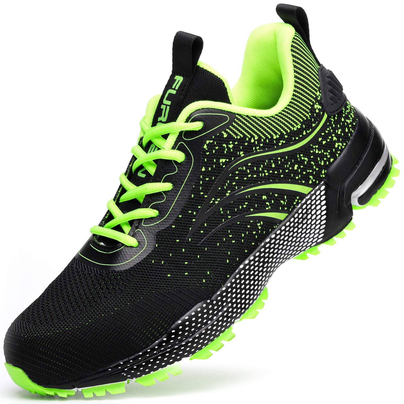 Steel Toe Shoes for Men & Women - Lightweight Safety Work Sneakers with Comfortable Steel Toe for Warehouse & Industrial Use | Durable & OSHA Compliant for Construction, Factory & Outdoor Work