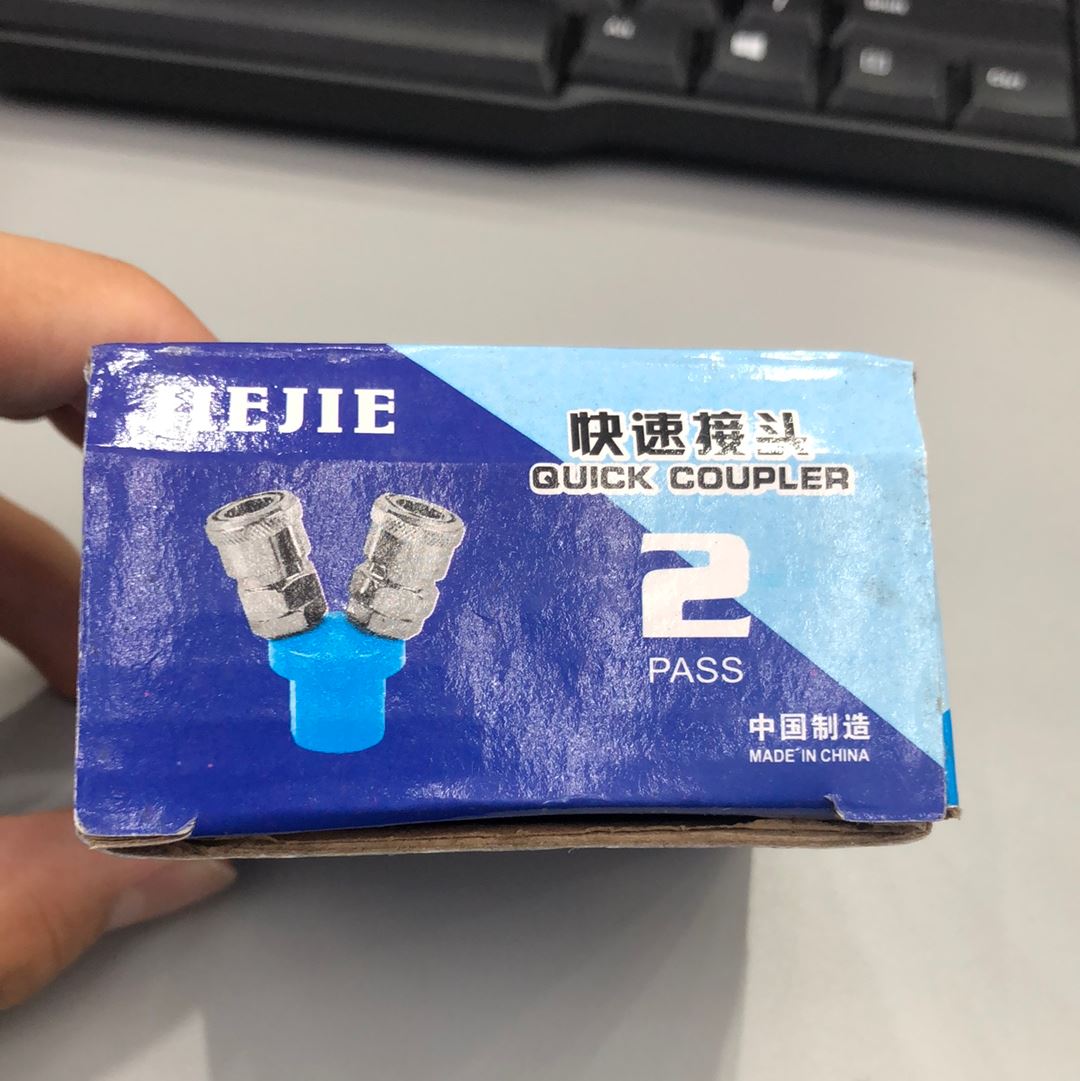 2 Way Round Quick Coupling QC R2 - High Pressure Hydraulic Quick Connect Coupler for Industrial, Agricultural and Construction Equipment