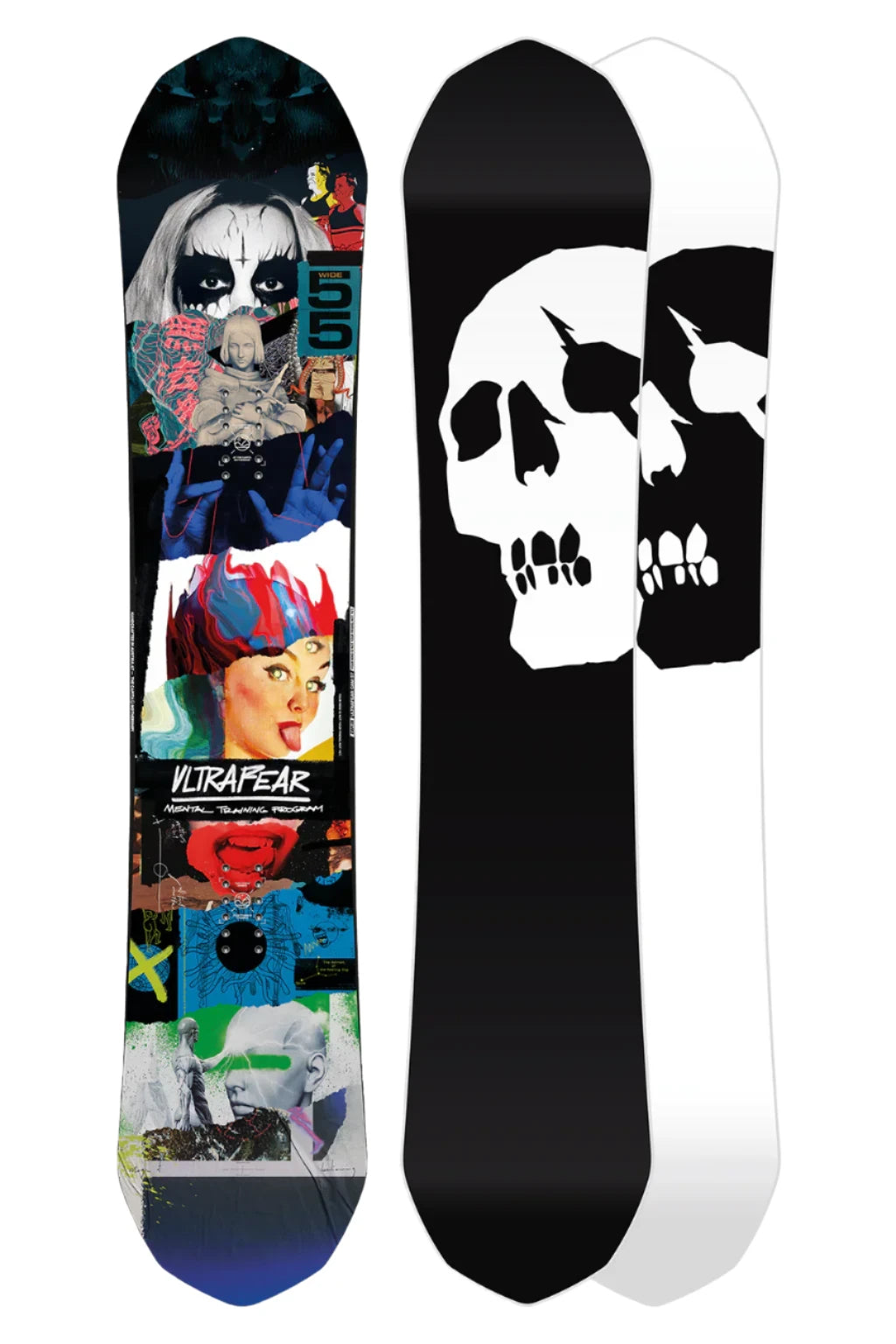 CAPiTA Ultrafear Snowboard 2025 - High-Performance Freestyle Snowboard for Men & Women | Perfect for Park, Pipe & All-Mountain Riding