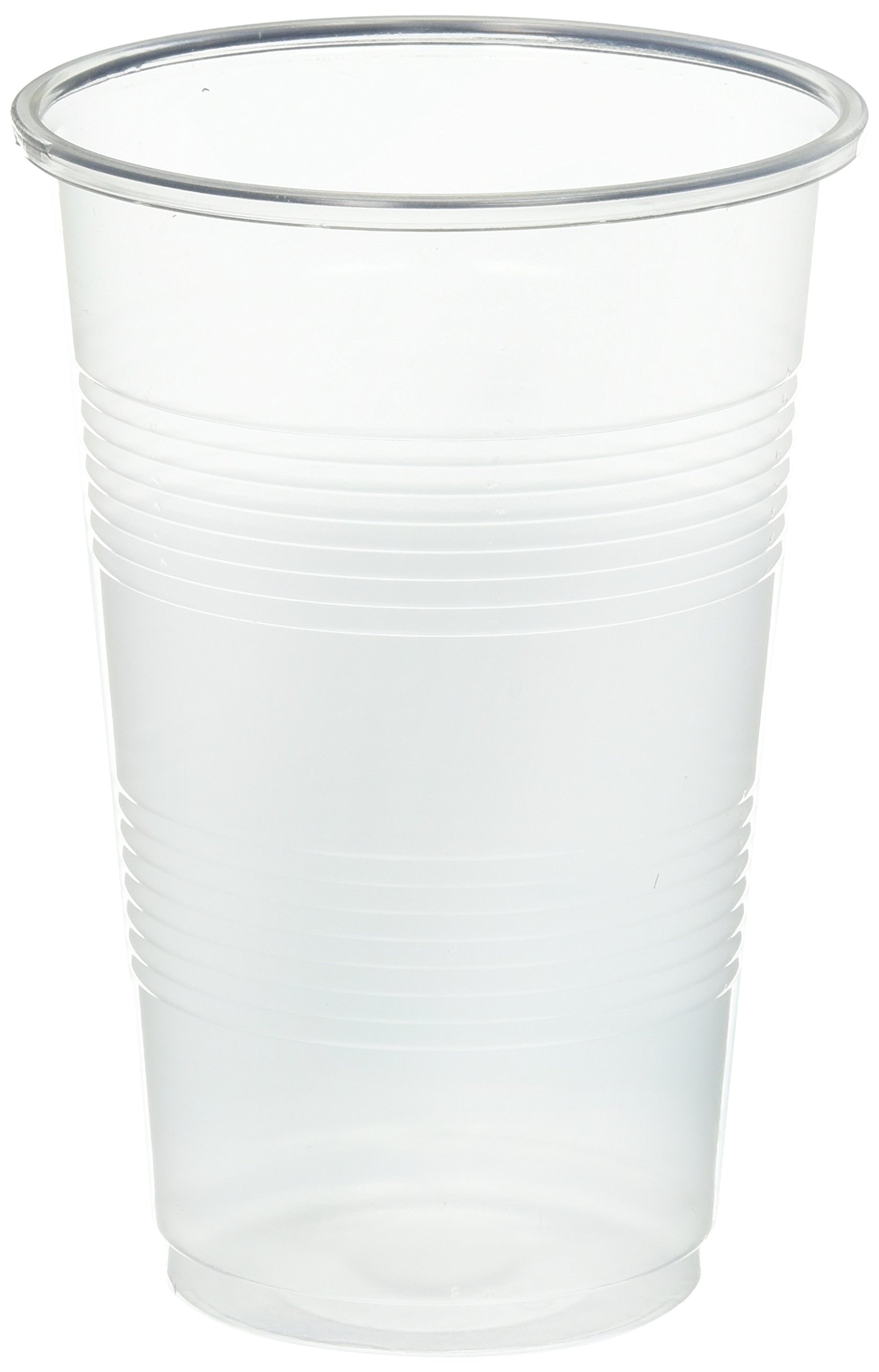 Clear Plastic Cups 9 oz (80 Count) - Disposable Party Cups for Drinks, Cocktails, and Beverages - Perfect for BBQs, Picnics, and Outdoor Gatherings