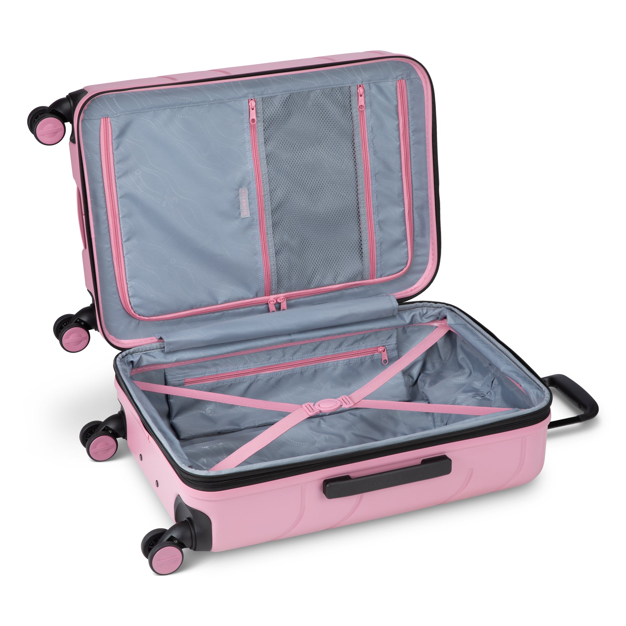 Atlantic Transmarine 3-Piece Luggage Set - Lightweight Spinner Suitcase with TSA Lock, Perfect for Travel, Business Trips & Vacations