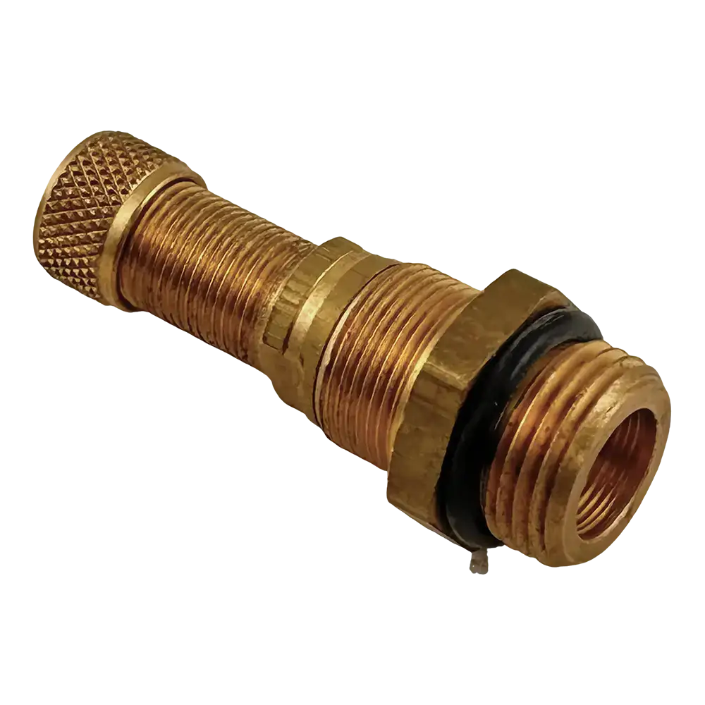 Haltec M 5000 Super Large Bore Straight Valve for Scraper Rim - Heavy Duty Tire Valve Stem for Trucks, Trailers & Off-Road Vehicles - Perfect for Construction, Mining & Agricultural Equipment